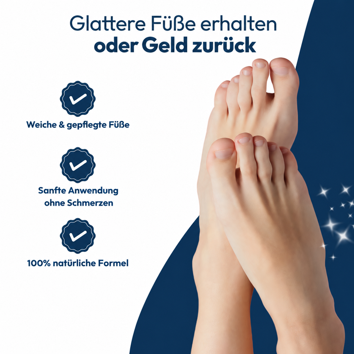 PureHaut Lavendel Fußpeeling-Maske